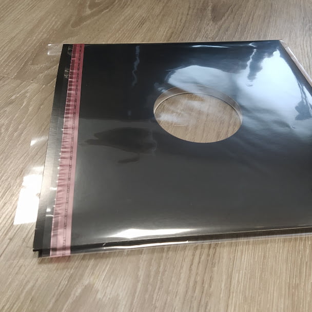 sous-pochette papier vinyle 33t - maFeutrine