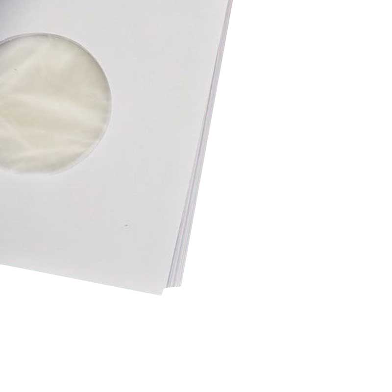100 sous pochettes en papier doublées antistatiques blanches pour vos  vinyles 33 Tours - Unknown - Accessoire Audio - Achat & prix